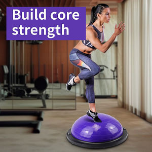 Zhensheng Venta caliente Ecológico Edificio Núcleo Fuerza Yoga Ejercicio Media Bola de equilibrio - Product Image 2