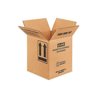 Boîte en carton ondulé 5 plis personnalisée avec logo, recyclable, pour déménagement, emballage, expédition et livraison