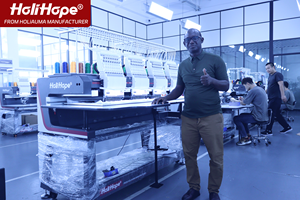 Máquina de Bordar Computarizada Comercial HoliHope Holiauma de 4 Cabezales con 10 Años de Garantía en el Motor, Ideal para Disfraces, Mejor que Brother y Tajima - Product Image 2