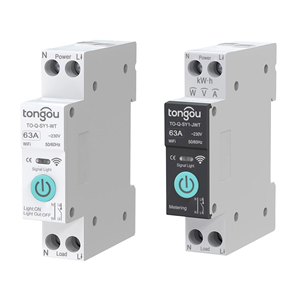 Disjoncteur intelligent Wifi LEDEAST TO-Q-SY1-WT 63A pour maison connectée Tuya, vis à billes de serrage W5003-556RCSPA1-C7S 13HY-0071 - Product Image 3