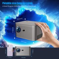 Projecteur HD vidéo tête lumière hologramme led laser pour 4k pour classe projecteurs maison cinéma projecteur extérieur mobile