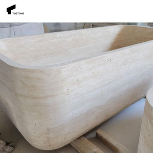 <span class=keywords><strong>Vasca</strong></span> da Bagno Autoportante in Travertino Bianco Vintage Tostone per Ville <span class=keywords><strong>e</strong></span> Appartamenti, Aree Esterne - Product Image 6