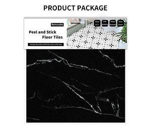 Paneles de Suelo de PVC con Aspecto de Mármol, Resistentes al Agua y al Desgaste, para Uso en Interiores, Losetas Autoadhesivas, Venta al Por Mayor de Fábrica - Product Image 3