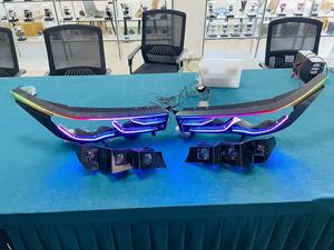 Set LED DRL 12V Personalizzato per Innova Gen 2, Luci Diurne con Occhio d'Angelo 5D, Cornice Sottile, LED WRGB Multicolore - Product Image 5