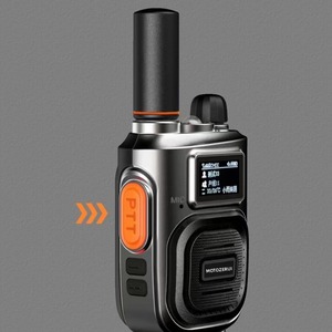 Motozerui Talkie-walkie 5G avec emplacement pour carte SIM, portée de 5000 km, radio portable sur réseau public pour la logistique et l'extérieur - Product Image 2