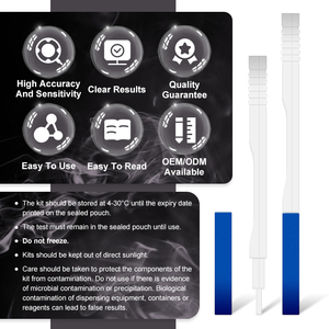 Kit de Prueba Rápida de Detección de Múltiples <span class=keywords><strong>Drogas</strong></span> Safecare MDD-70XX de 6 Paneles /COC/MET/AMP/THC, Prueba de <span class=keywords><strong>Drogas</strong></span> en <span class=keywords><strong>Saliva</strong></span> en 10 Minutos, Certificado CE, 24 Meses de Vida Útil - Product Image 4