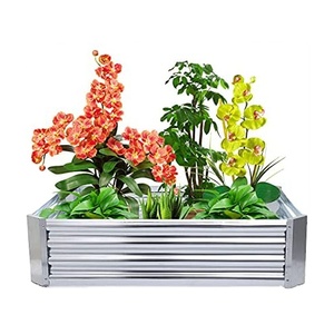 1200*900*300มม. ชุบสังกะสียกชุดเตียงสวนกล่องชาวไร่สำหรับสวนผักเตียง - Product Image 1