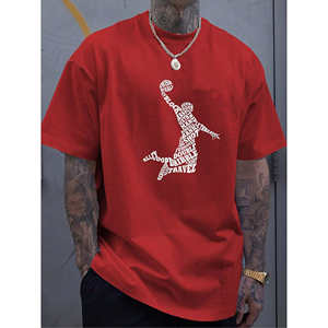 Camisetas <span class=keywords><strong>de</strong></span> baloncesto informales para hombre, camisetas deportivas <span class=keywords><strong>de</strong></span> punto con estampado <span class=keywords><strong>de</strong></span> mates, logotipo <span class=keywords><strong>de</strong></span> patrón personalizado, venta al por mayor a bajo precio - Product Image 3