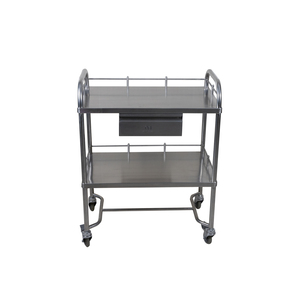 Mt Medische Aangepaste 3-Tier Roestvrij Staal 304 Ziekenhuis <span class=keywords><strong>Trolley</strong></span> Medische Apparatuur <span class=keywords><strong>Trolley</strong></span> Met Emmer Voor Ziekenhuizen - Product Image 4