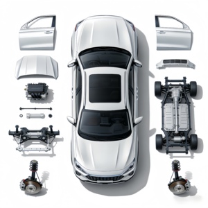 Nuevas Piezas de Repuesto Automotrices Originales VIT: Parachoques, Espejo Retrovisor, Faros Delanteros, Luces Traseras para Jetour T2 X70 X70plus X90 - Product Image 6