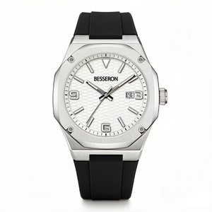 Reloj Octagonal de Fabricante OEM para Hombre, Reloj de Cuarzo de Acero Inoxidable, Esfera Personalizada con Fecha, Analógico de 42 mm, Reloj Deportivo - Product Image 4