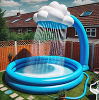 Bar gonflable commercial pour piscine, idéal pour les fêtes en extérieur, les cours et les événements aquatiques – Plateforme de bar gonflable pour adultes