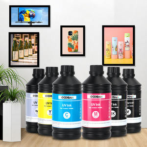 Tinta de Impresión UV Curable LED Goosam, Suave, Dura y Brillante, para Cabezales de Impresión Konica Minolta Km 512 Mh 14 PL 1024I 13Pl 1024 6PL - Product Image 1