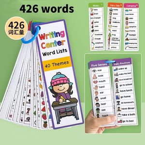 21 40 Temas 426 Palabras Tarjetas de Memoria Flash en Inglés Rutinas Diarias Mascotas Deportes Partes del Cuerpo Tarjetas de Aprendizaje para Niños - Product Image 2