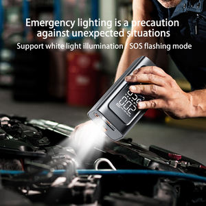 Abs מכונית לקפוץ מתנע עם מדחס אוויר 12v גז ו דיזל רכב מגבר כוח בנק 2 ב 1 מתנפחים צמיג 150psi משאבת - Product Image 3