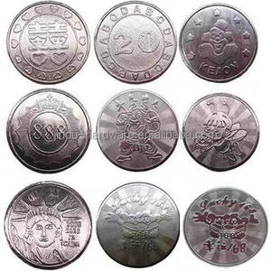 Özelleştirmek toptan promosyon yeni hatıra <span class=keywords><strong>metal</strong></span> sikke <span class=keywords><strong>euro</strong></span> paraları özelleştirilmiş arcade belirteçleri JO-TC-19 - Product Image 4
