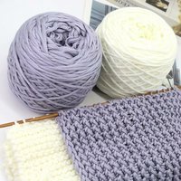 Hot Sale Various Colors Warm Milk Cotton Kit 16ply 200g Soft 100% Yarn for Hand Knitting Crochet Scarf Wool Yarns