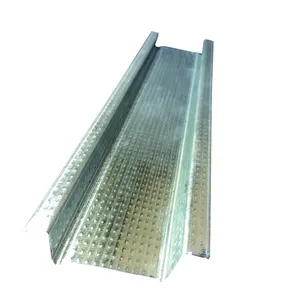 2024 China Factory Drywall Stud marcos y pista Omega perfil furring canal galvanizado metal acero