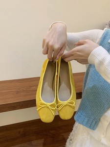 Zapatos Planos de Satén Personalizados para Mujer, Plegables, Ligeros, de PU, Punta Cerrada, Cómodos para Primavera y Otoño - Product Image 2