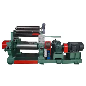 Industrial rubber mixing mill machine , rubber mixing mill compact open mixing mill