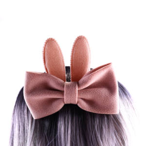 Pinza de Pelo Grande con Lazo de Tela para Niñas, Accesorios de Moda Dulces para Fiestas - Product Image 5