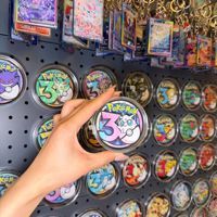 Animasi Seri Genie Ulang Tahun ke-30 Potongan Kertas 3D Tiga Dimensi Magnet Kulkas Grosir