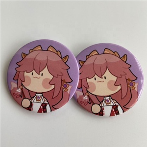 Tùy chỉnh làm cho thiết kế của riêng bạn phim hoạt hình logo kim loại nút <span class=keywords><strong>pins</strong></span> với pin an toàn - Product Image 6