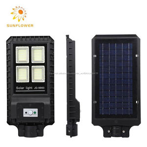 De aluminio <span class=keywords><strong>a</strong></span> prueba de agua 30w al aire libre todo en un Sensor de movimiento Solar Led de la vivienda de la luz de calle - Product Image 1