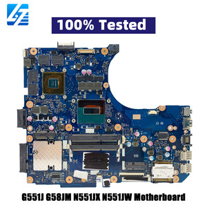 Carte mère d'ordinateur portable N551JM pour <span class=keywords><strong>ASUS</strong></span> <span class=keywords><strong>ROG</strong></span> N551J G551J G58JM N551JK N551JM N551JQ N551JB N551JX N551JW avec processeur I3 <span class=keywords><strong>I5</strong></span> I7 - Product Image 1