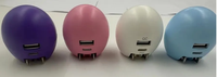 Produk Baru pengisi daya dinding pin dapat diganti port usb Tipe c pengisi daya Cepat 20W colokan US EU produk elektronik pin lipat