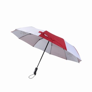 Parapluie promotionnel entièrement automatique à 3 plis, résistant au vent et aux UV, avec logo personnalisé, idéal pour les retraités - Product Image 2