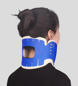 Peralatan medis pertolongan pertama, alat traksi terapi fisik kerah tengkuk penjepit leher - Product Image 5