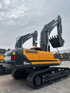 Excavatrice sur chenilles Hyundai HX340HD à vendre - Product Image 4