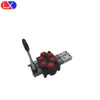 Vanne hydraulique pneumatique double Lixin ZT20, 70L/min, haute précision, conçue pour les chariots élévateurs compacts