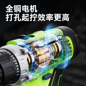ไขควงไร้สาย 21V, เครื่องมือช่าง, ชาร์จไฟได้, ขายส่ง - Product Image 2