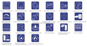 Chaudière de <span class=keywords><strong>condensation</strong></span> de <span class=keywords><strong>gaz</strong></span> à faible bruit et efficace de mur avec la construction forte, <span class=keywords><strong>prix</strong></span> juste 120KW - Product Image 3