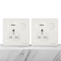 Couvre-prises électriques de sécurité pour enfants en plastique Gaixie, avec installation facile, protections de prises robustes