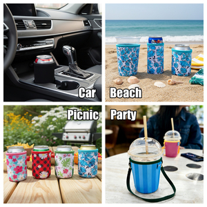 Portavasos Personalizado para Bodas, Portavasos <span class=keywords><strong>con</strong></span> Logotipo Personalizado, Enfriador <span class=keywords><strong>de</strong></span> Bebidas, Portavasos para Latas, Funda para Vasos <span class=keywords><strong>de</strong></span> Café - Product Image 4