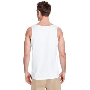 Custom image ZUNI Men's Cotton Tank Top Customizable XL Size Gym Vest Hood Solid Color Breathable 3D Pattern Printed <b>T</b>-<b>Shirt</b> for <b>Bodybuilding</b> - Product Image 5