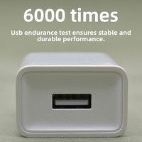 Chargeur mural OEM standard américain 5v2a à vente chaude, matériau ABS+PC pour chargeur de téléphone portable USB, lampe de bureau, appareils plats