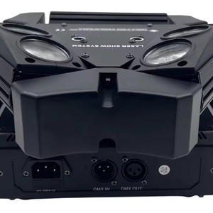 AICPOSE 9X10W RGBW 4 en 1 Spider Moving Head Light con Control DMX512 Iluminación LED para DJ - Product Image 3
