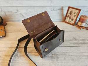 Personalized <b>Small</b> <b>Leather</b> Crossbody Bag for Women Handmade <b>Purse</b> Cute Shoulder Handbag Stylish Gift for Her - Product Image 4