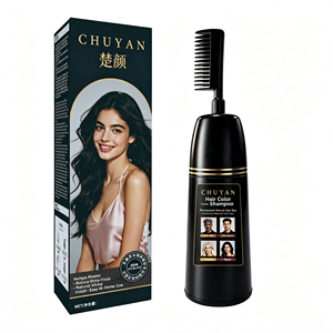 Chuyan Champú de Coloración Instantánea para el Cabello, Fórmula Suave y Nutritiva, Ideal para Viajes, Portátil, Certificado CE, Logotipo Personalizable - Product Image 1
