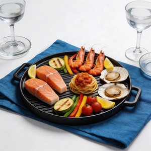 <span class=keywords><strong>Plaque</strong></span> de cuisson réversible en <span class=keywords><strong>fonte</strong></span> écologique double face de 12 pouces, <span class=keywords><strong>plaque</strong></span> de grill robuste pour cuisinière électrique, à gaz et en céramique - Product Image 1