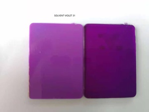 สีวิโอเล็ต 31 สำหรับย้อมพลาสติก สีม่วงใส RR - Product Image 4
