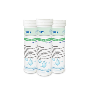 Bandelettes de test d'ozone pour piscine, <span class=keywords><strong>spa</strong></span> et bain à remous, bandelettes de test d'<span class=keywords><strong>eau</strong></span> à l'<span class=keywords><strong>oxygène</strong></span> <span class=keywords><strong>actif</strong></span> - Product Image 6