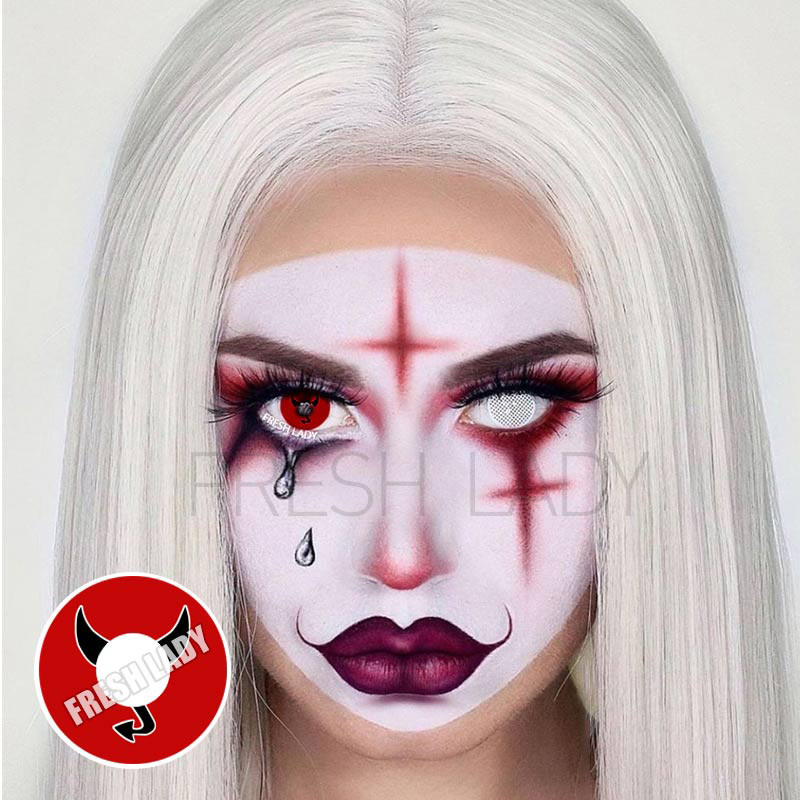 Liangguo Fresh Lady Little Devil Halloween Beautiful Contact Lenses