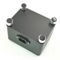 Purificateur de filtre d'alimentation audio en alliage d'aluminium, boîtier d'amplificateur de puissance American Standard Socket Board Accessoires