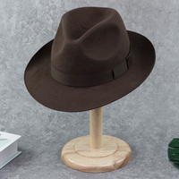 Chapeau Fedora en laine pour homme Michael Jackson, taille XL personnalisée, avec doublure en satin, plusieurs tailles disponibles pour une utilisation décontractée et en extérieur