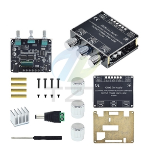 XY-E30H 2,1 канал <span class=keywords><strong>Bluetooth</strong></span> 5,1 аудио усилитель мощности плата 2x15 Вт + 30 Вт высокие и низкие басы стерео сабвуфер приложение модуль аудио усилитель - Product Image 1